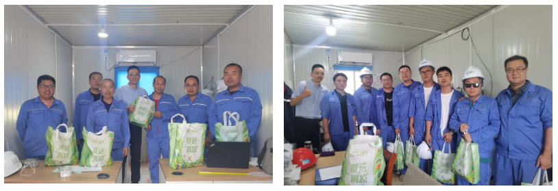 关怀一线 致敬匠心 | 尊龙时凯股份开展项目现场夏日“送清凉”慰问活动 关怀一线 致敬匠心 | 尊龙时凯股份开展项目现场夏日“送清凉”慰问活动